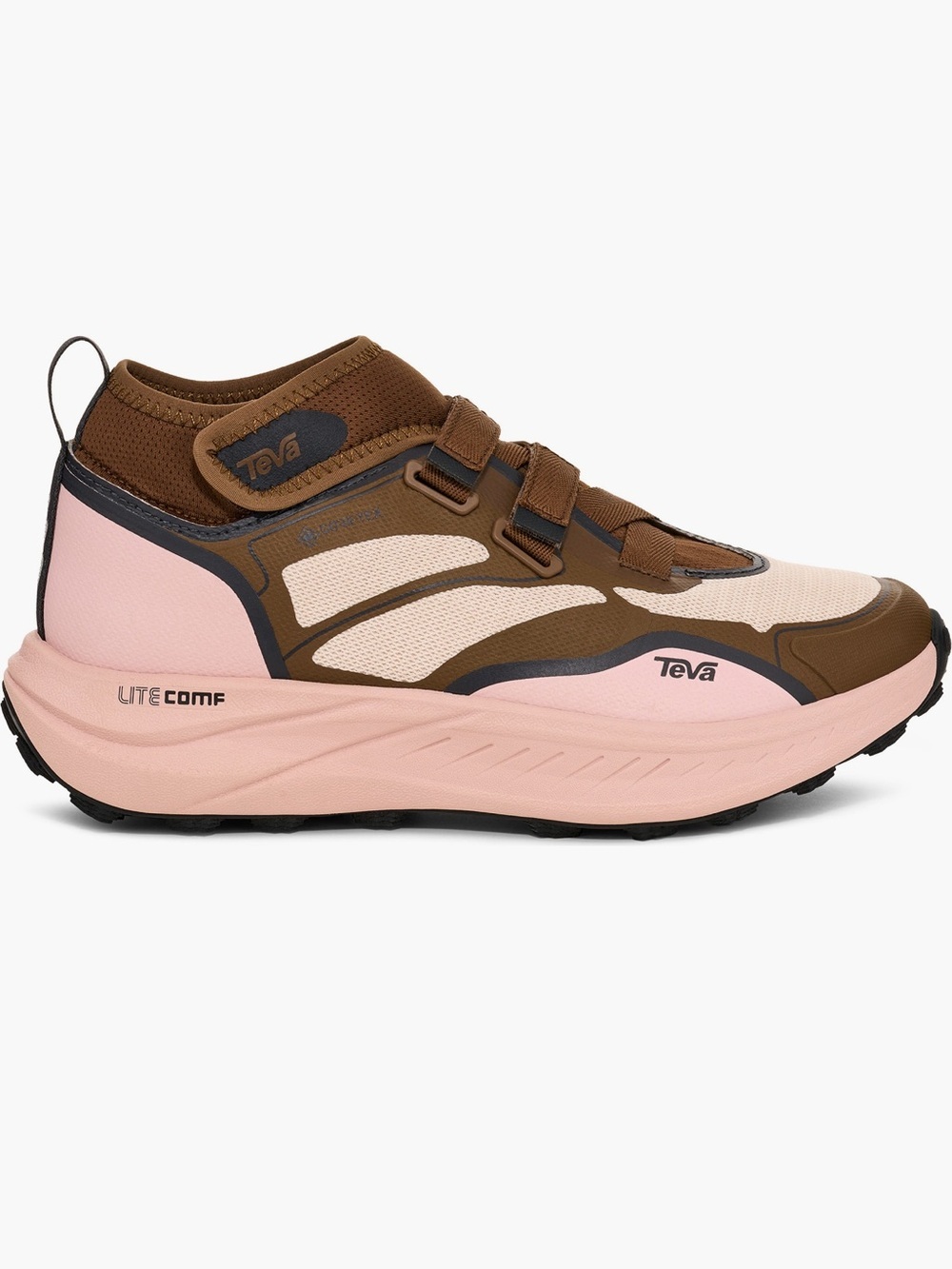Teva Trailwinder Mid GORE-TEX Mid Hiking Shoe Dark Earth/Rose Smoke New Size 9.5 - Picture 3 of 16